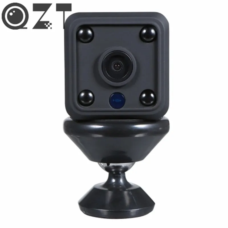 Мини видеорегистратор QZT с функцией ночного видения Wi Fi Full HD 1080P|Компактные