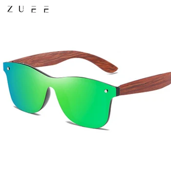 

Retro Sunglasses Natural Wooden Sunglasses Women's Glasses Men Polarized Fashion Sun Glasses Original Wood Oculos De Sol