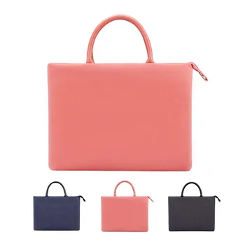 

WaterProof Laptop bag hand For women pc Macbook Case Laptop sleeve Notebook bag laptop cover 13 14 15 inch Sony Dell Lenovo HP