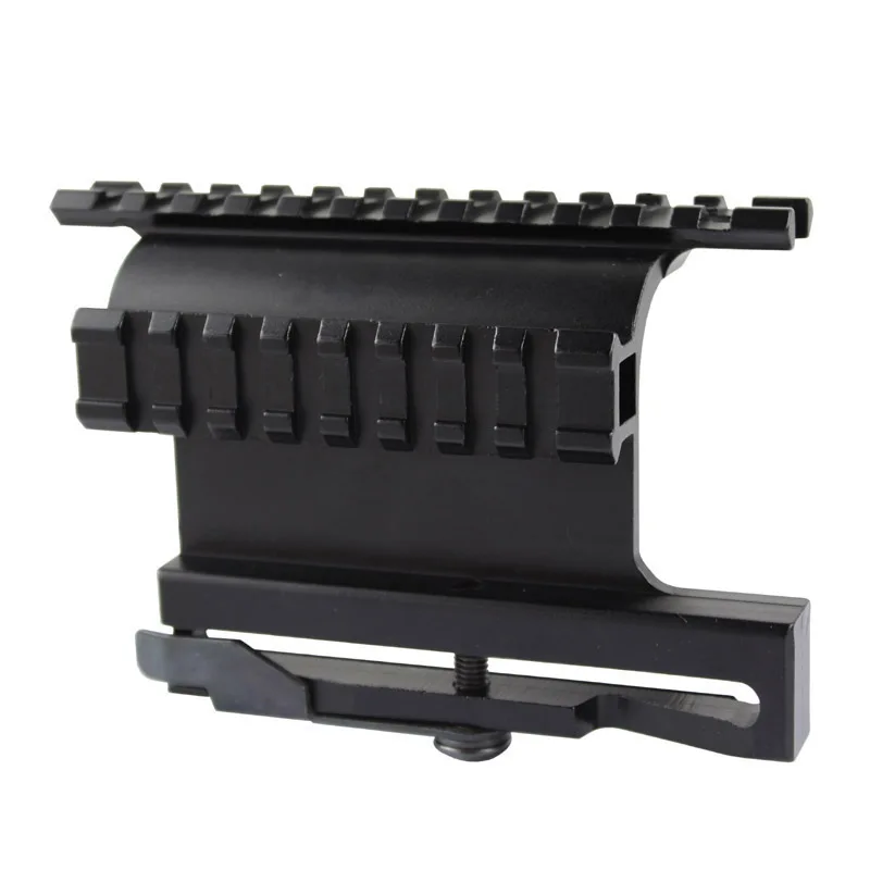 

AK47 AK74 SAIGA Picatinny Weaver Side Mount Rail Quick QD 20mm picatinny Detach Double Side AK Scope Sight Mount Bracket
