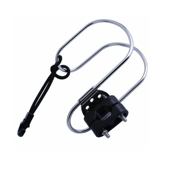 

Horseshoe Bracket Dinghy Rowing Boat Portable Marine Canoe Swimming Ring Stainless Steel Rustproof Kayak Durable Lifebuoy Holder