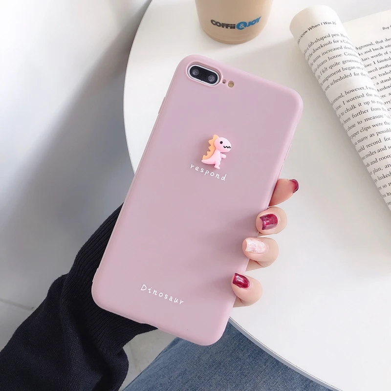 DD-5 Милый 3D фруктовый Мягкий силиконовый чехол для Etui iPhone 6 6S 7 8 Plus X XR XS Max 11 Pro Max Мягкий силиконовый чехол с бантом - Цвет: DD-5