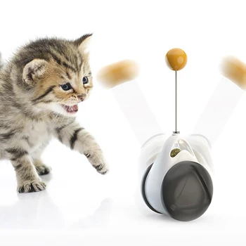 

Automatic Cat Toy Turntable Interactive Toys with Catnip 360 Degree Rotating Mode Funny Cat Toys Supplies Dropshipping