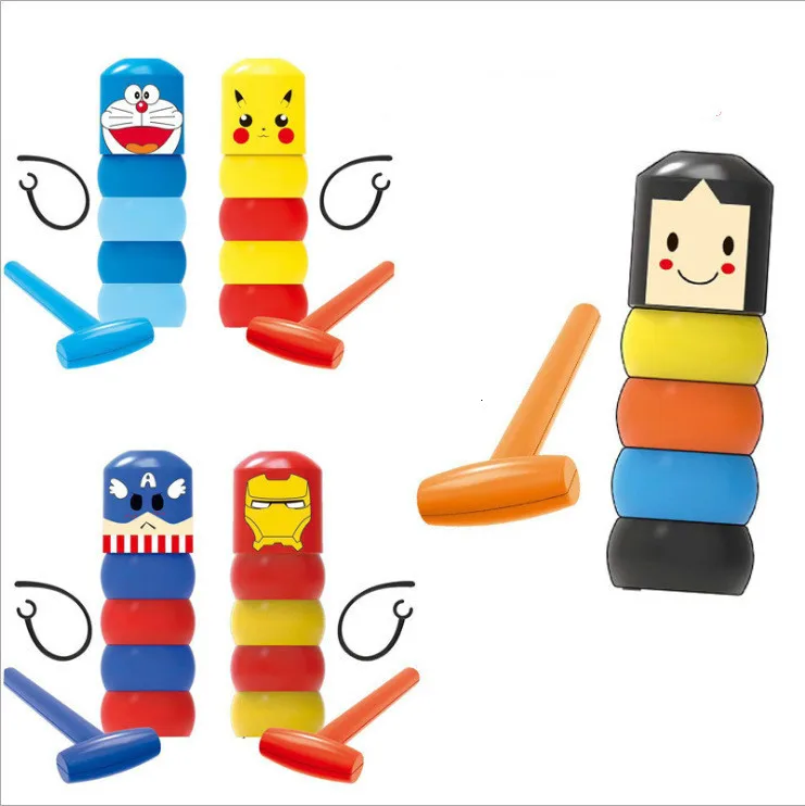 

Immortal Daruma Iron Man Captain America Doraemon Wooden Man Magic Tricks Close Up Street Stage Magic Props Comedy Fun Toy