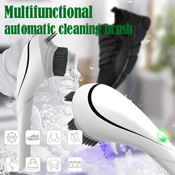 

Electric Cleaning Hand-held Turbo Brush Kitchen Shoe Cleaner Household Washer Home Cleaning Brush Washing Tool Accessories