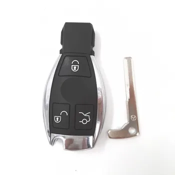 

High Quality 3 Buttons Smart Remote Car Key NEC BGA 315/433MHz for Benz with battery holder and metal blade