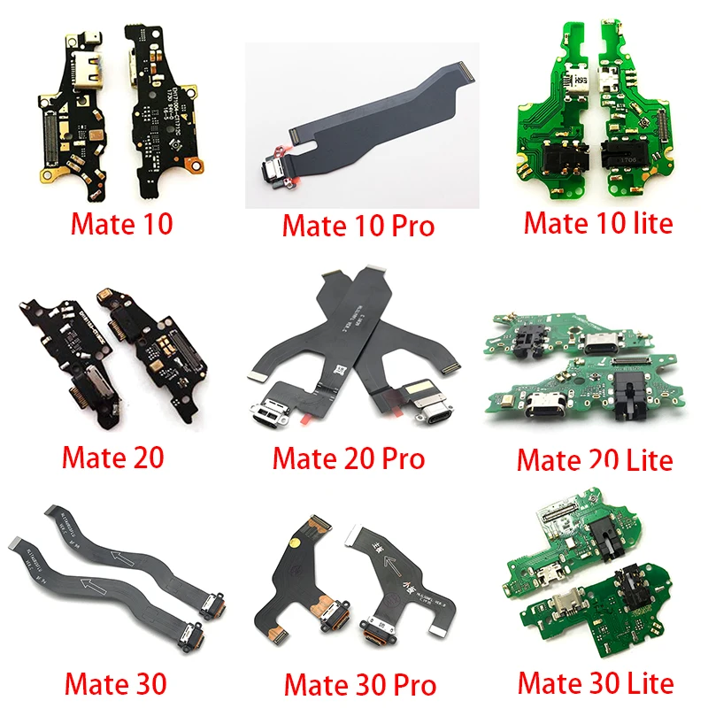 USB зарядное устройство док-станция порт разъем гибкий кабель для huawei mate S 7 8 9 10 20 Pro