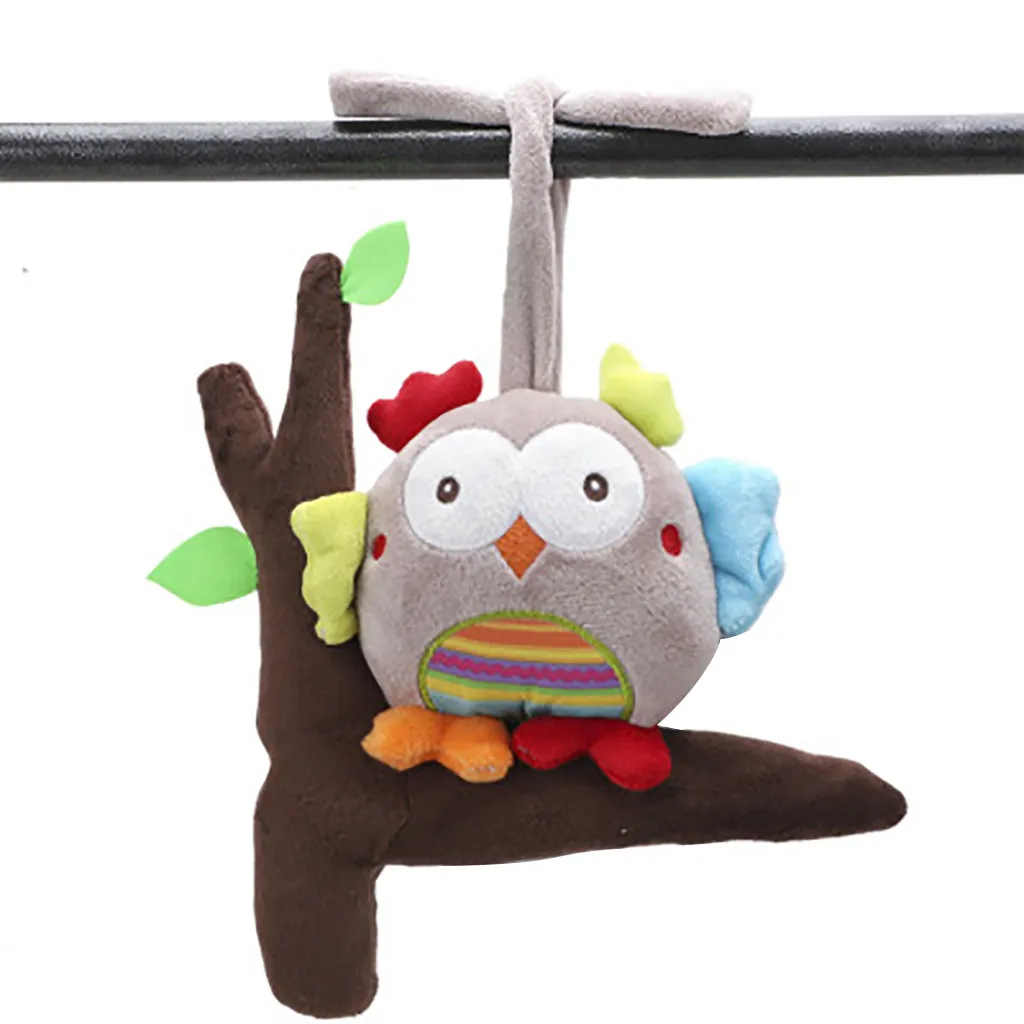 Multicolor Детская спиральная детская коляска, животное, развивающая мягкая игрушка 7,30 - Цвет: Multicolor