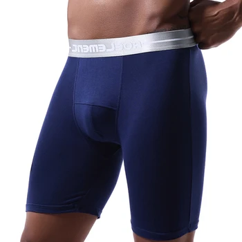 

Men's Boxers Tight Mid-Rise Sexy Underpants Sports Running Fitness Shorts Breathable Boxer Male Underwear Intimates