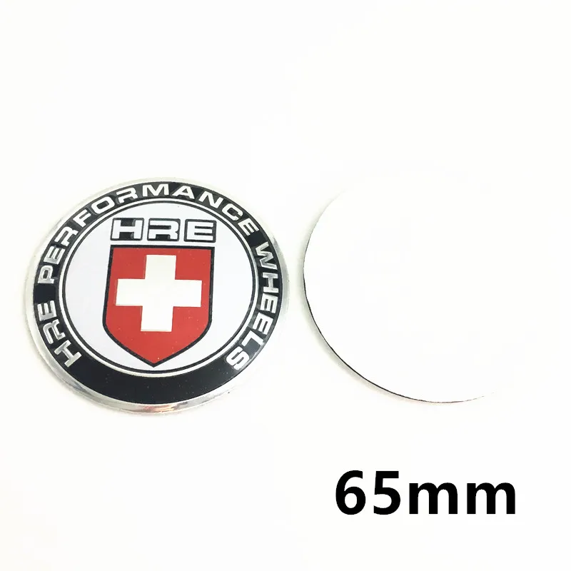 4pcs 65mm BLUE 4 шт. 56 мм 65 мм HRE производительность колеса 3D авто Центральная втулка колеса автомобиля кепки наклейки логотип эмблема значок наклейки аксессуары для автомобиля - Название цвета: 4pcs 65mm BLUE