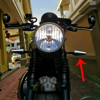 

Anti-collision LED Lights Motorcycle Replacement Turn Signal Indicator DC12V