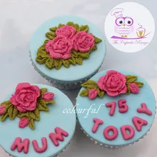 Форма розы DIY торт Sugarcraft Embosser домашняя кухня плесень производитель ремесло инструмент