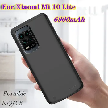 

KQJYS External Battery Charger Cases for Xiaomi Mi 10 Lite Portable Power Bank Charging Cover for Xiaomi Mi 10 Lite Battery Case