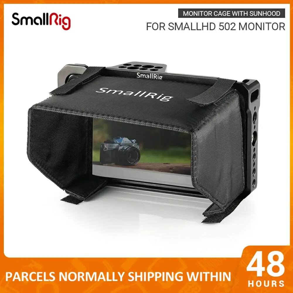 SmallRig for SmallHD 502 Bright Monitor Cage with Sunhood 502 Bright