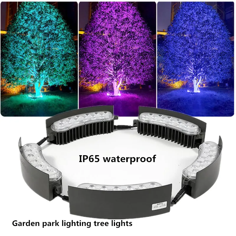 Светодиодный светильник для объятий на дереве