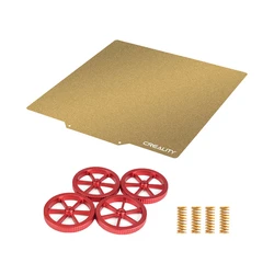 Ressort de matrice de lit chaud + écrou de nivellement manuel en aluminium + feuille d'acier à ressort PEI Ender 3 X Ender 3 pour Ender 3V2/3S 235 pro 235 