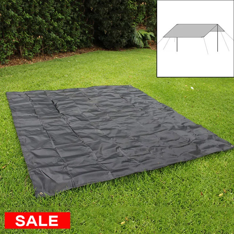 and Sunshade None-branded Waterproof Camping Tarp for Picnics Tent Footprint