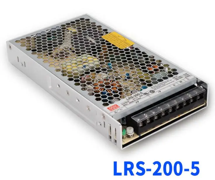 [Seven Neon] MEAN WELL LRS-200-5 5V 40A 200W высокая мощность высокая эффективность одиночный выход импульсный источник питания Светодиодный источник питания