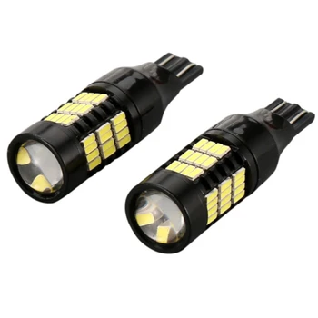 

T10 T15 54SMD Boat Energy Saving Metal Shell Reversing Light Super Bright Led Car Accessories Safe Motorcycle Bulbs Easy Install