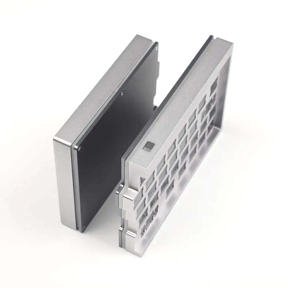 YMDK разделение 64 SP64 CNC алюминиевая пластина для чехла Горячая замена печатная
