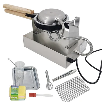 

Commercial Electric Egg Bubble Waffle Maker 110V 220V Non-stick Pan Egg Ettes Puff Cake Iron Maker Machine Egg Cake Oven