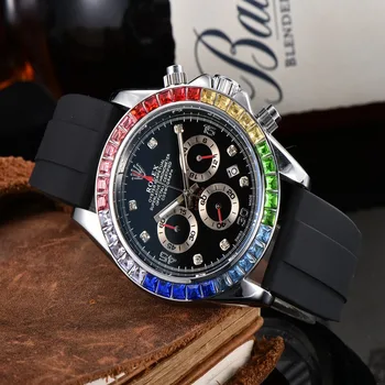 

rolex- Luxury Brand quartz women Watches Quartz Watch Stainless Steel Strap wristwatch classic business dress men watch 3311