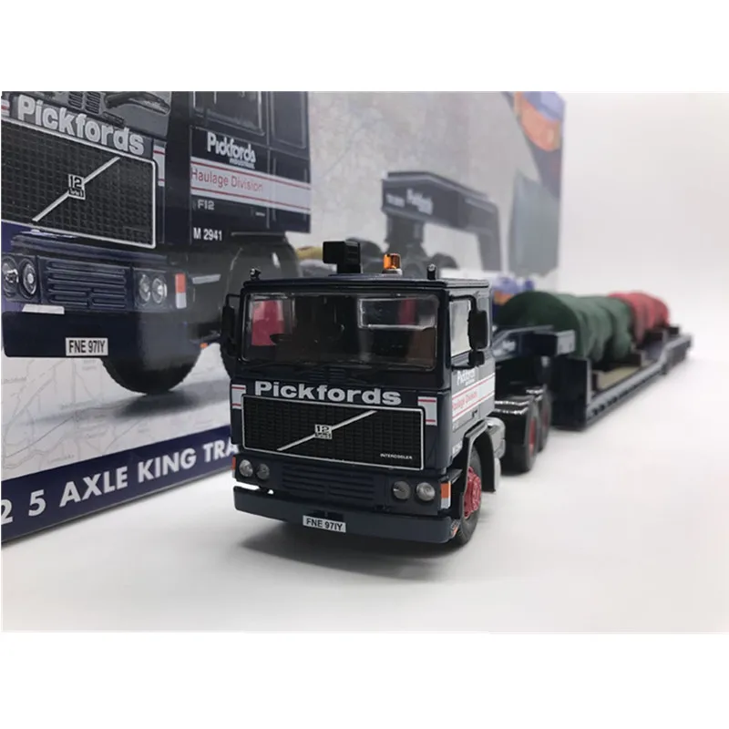 1:50 VOLVO F12 сплав модель грузовика Металл Инженерная модель автомобиля коллекция подарок