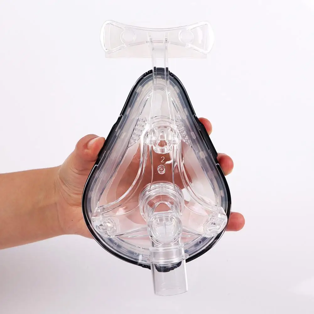 Полная маска для лица CPAP Auto BiPAP с бесплатным головным убором респиратор маски