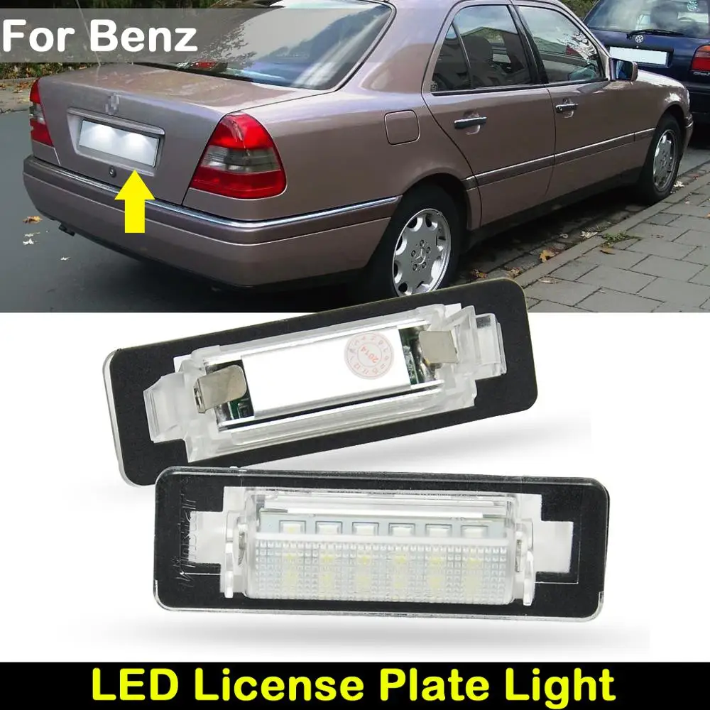 Для Benz E CLASS W210 C W202 4Door Sedan Facelift автомобисветильник задний белый светодиодный