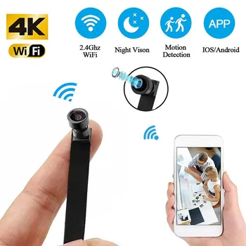

4K 1080P WiFi IP Mini Camera Module Motion DV P2P Camera Video Recorder Home Security Mini Camcorder