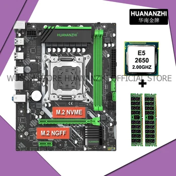

HUANANZHI X79 motherboard CPU combos Xeon E5 2650 CPU RAM 16G(2*8G) DDR3 REG ECC double channels all are tested before shipping