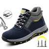 High Quality Winter Boots Men Steel Toe Cap Safety Boots Work Shoes Men Puncture-Proof Work Boots Plush Warm Safety Shoes Boots ► Photo 3/6