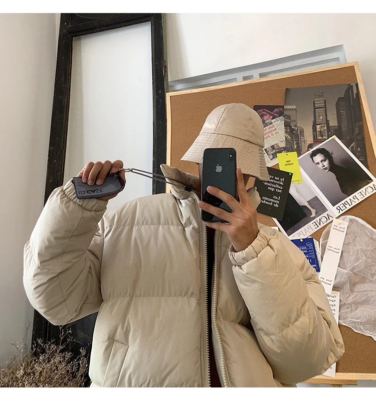 Liketkit, зимние куртки для мужчин и женщин, плотные парки со стоячим воротником, простой дизайн, Повседневная Верхняя одежда для пар, большие размеры, 9 цветов