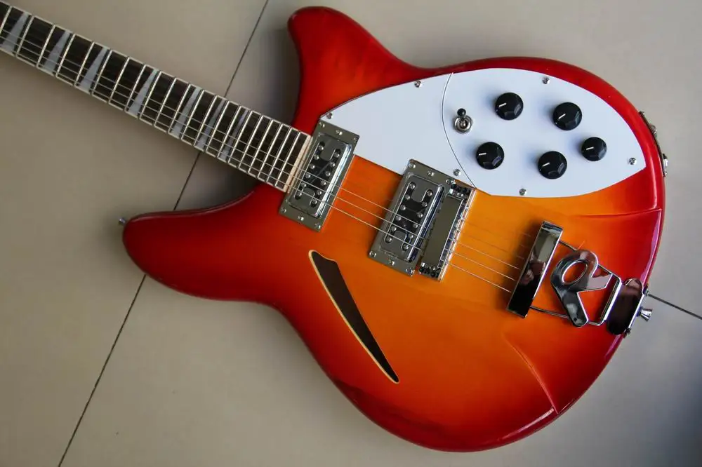 Электрогитара RickenBackr 330 6 струнная электрогитара в Sunburst 120101