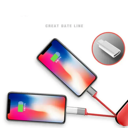 Практичный 3-в-1 Micro USB C-line для huawei P20 P10 для IPhone X XS 8 7 для samsung S9 S8 швейцарский армейский Ножи Форма Зарядное устройство кабель