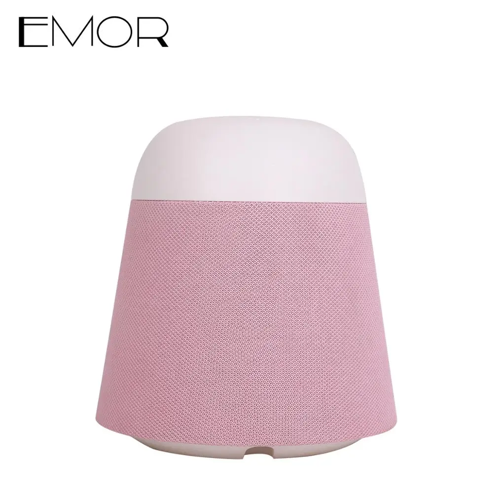 

EMOR Brand New Amplifier High Quality Music HiFi Speaker USB Power Charging Portable Mini Earphone Pink Speaker