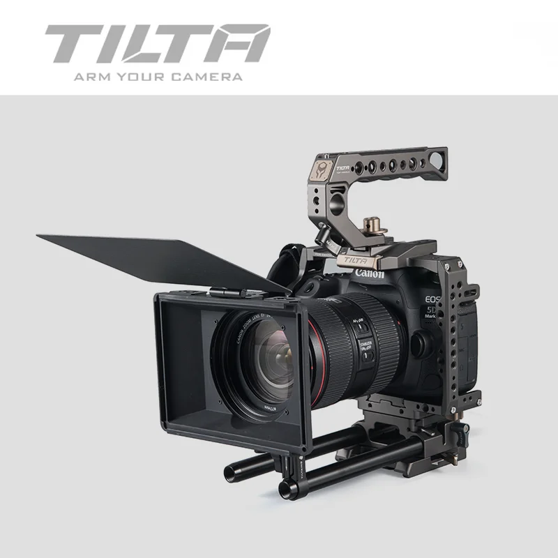 Tilta MB T15 мини Матовая коробка для DSLR беззеркальных камер mattebox кольцо объектива 55