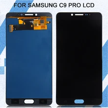 Catteny Замена C9000 дисплей для samsung Galaxy C9 Pro Lcd C9 дисплей с кодирующий преобразователь сенсорного экрана в сборе