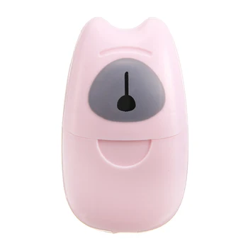 

250pcs New Scented Disposable Foaming Soap Flakes Sheets Hand Washing Paper Disposable Boxe Soap Portable Mini Paper Soap