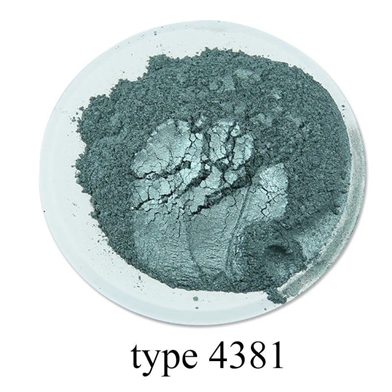 50g Pearl Powder Pigment Acrylic Paint Type4381 Green For Crafts