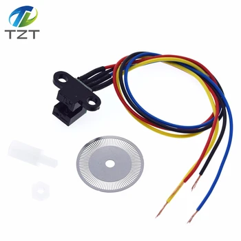 

Photoelectric Speed Sensor Encoder Coded Disc Code Wheel For Freescale Smart Car 5V For Arduino DIY