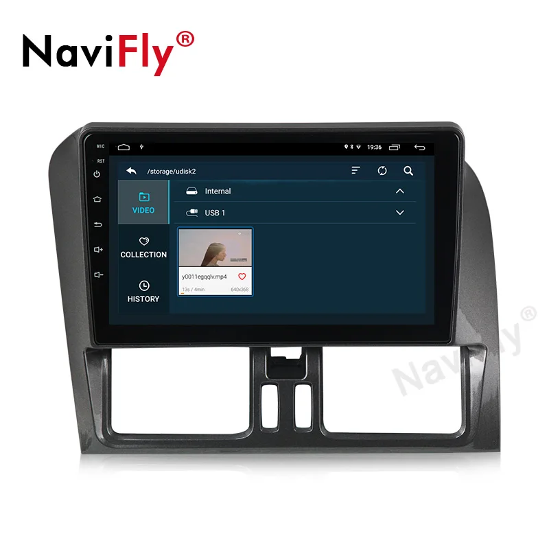 Discount NaviFly Car Multimedia player for Volvo XC60 2010 2011 2012 Left Steering Wheel Stereo Radio with Wifi RDS GPS Navi 1024*600 HD 2