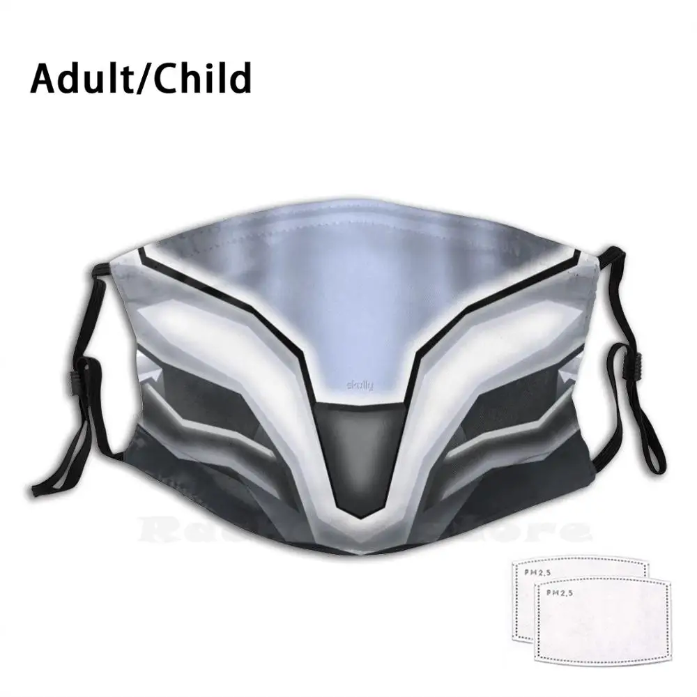 Samus светильник Кая маска для костюма (крутая) моющаяся с фильтром против пыли рта