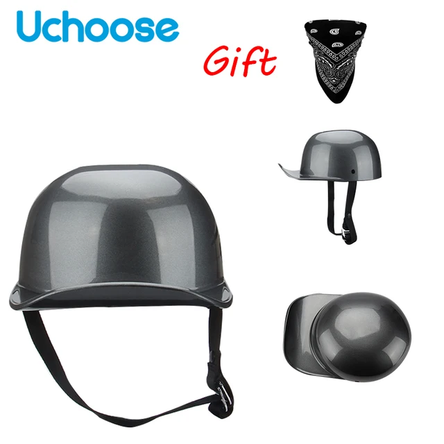 2021 Baseball Cap Helmet Motorcycle Vintage Retro Helmets Summer Open Face Scooter Cruiser Chopper Gangster DS Men Women Kid 2a