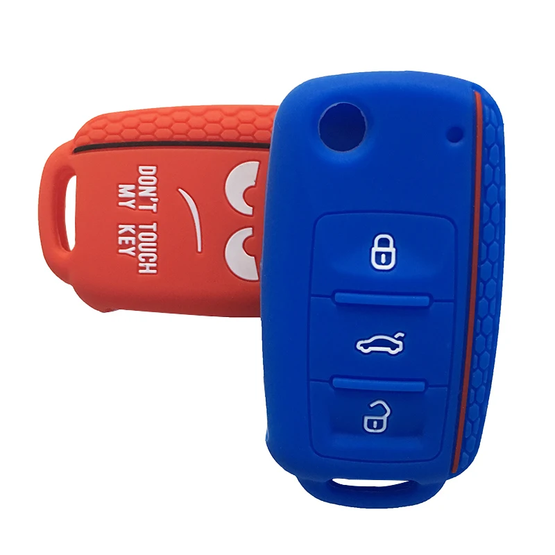 Чехол для ключей Dont Touch My Key Volkswagen Vw GOLF POLO Bora Passat Beetle место ключа чехол из