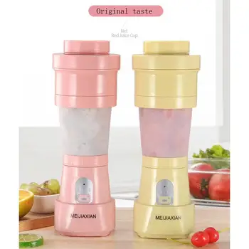 

Mini Portable Blender Kitchen Folding Juicer Electric Juice Maker USB Rechargeable Blender Bottle Machine Portable Mixer