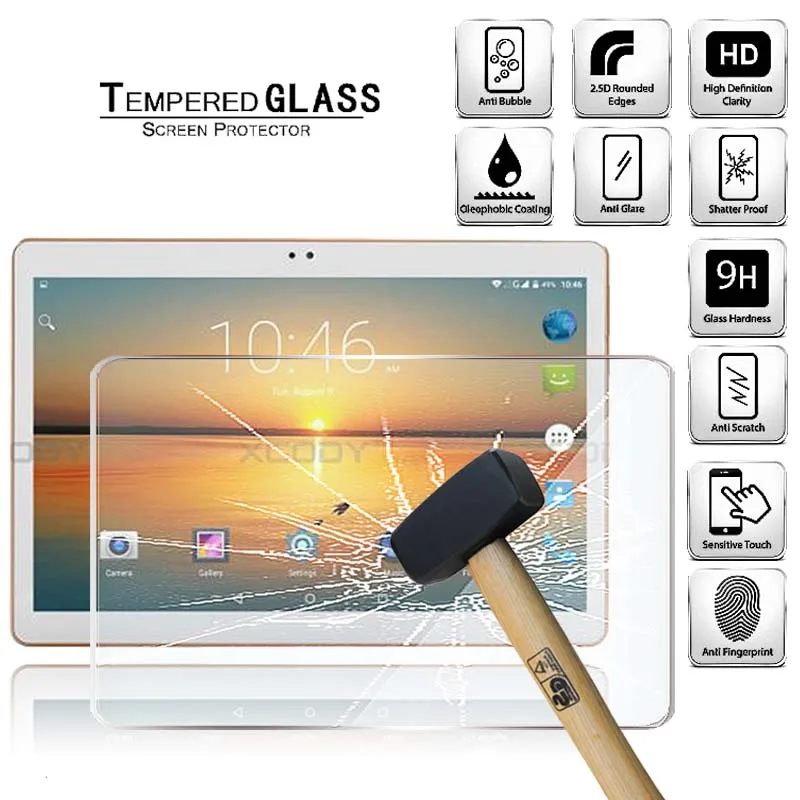 

Tablet Tempered Glass Screen Protector Cover for Xgody K10T HD Anti-Screen Explosion-proof Breakage Tempered Film
