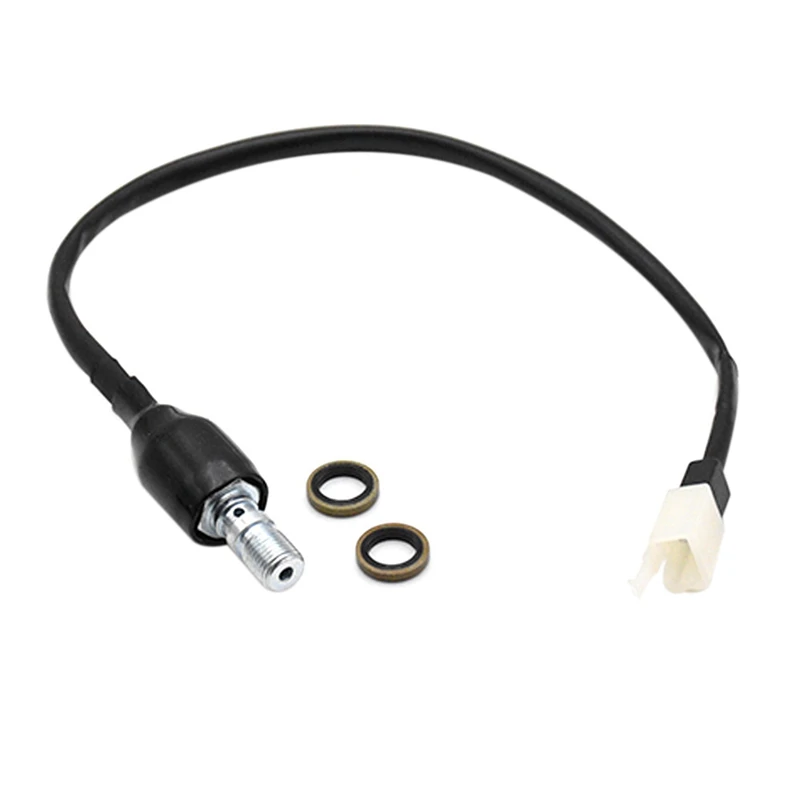 Motorcycle Hydraulic Brake Light Pressure Switch Banjo Bolt M10 Pitch For Honda Kawasaki Yamaha Nissan Atvs 1Mm | - Цена: 