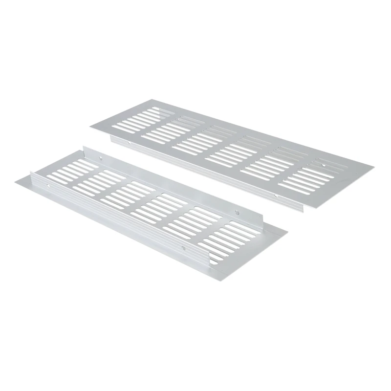 4Pcs Wide Aluminum alloy Air Vent Ventilation Grille For Closet Shoe Cabinet Air Conditioner