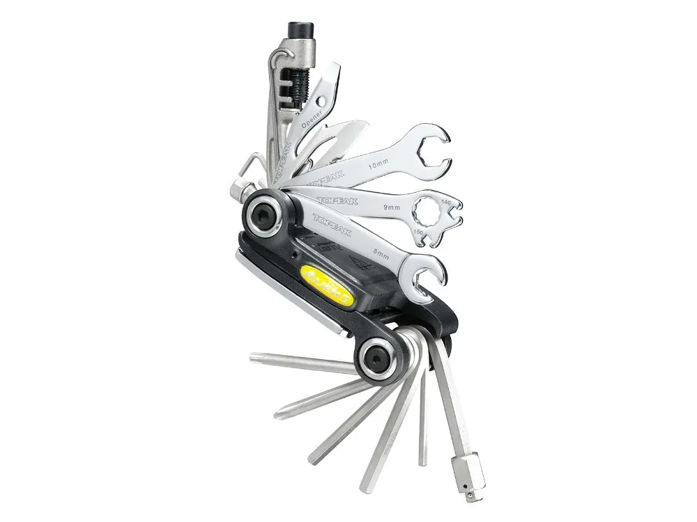 Topeak TT2353 ALiEN II велосипедный многофункциональный инструмент набор дорожный велосипед Reapair набор гаечных ключей MTB велосипедная комбинация конечный инструмент